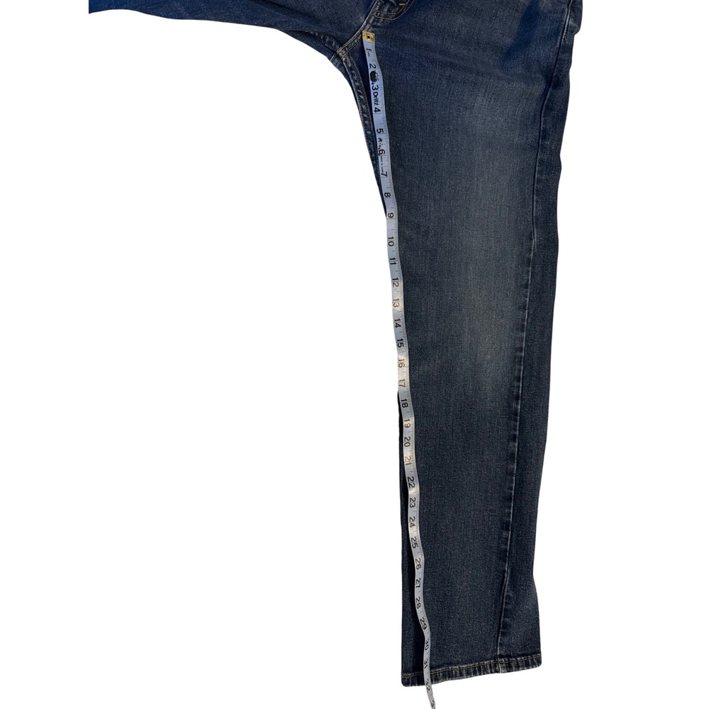 Levi's‎ 505 Mens Jeans 34x32 Dark Wash Regular Fit Straight Leg Denim Pants - Picture 7 of 7